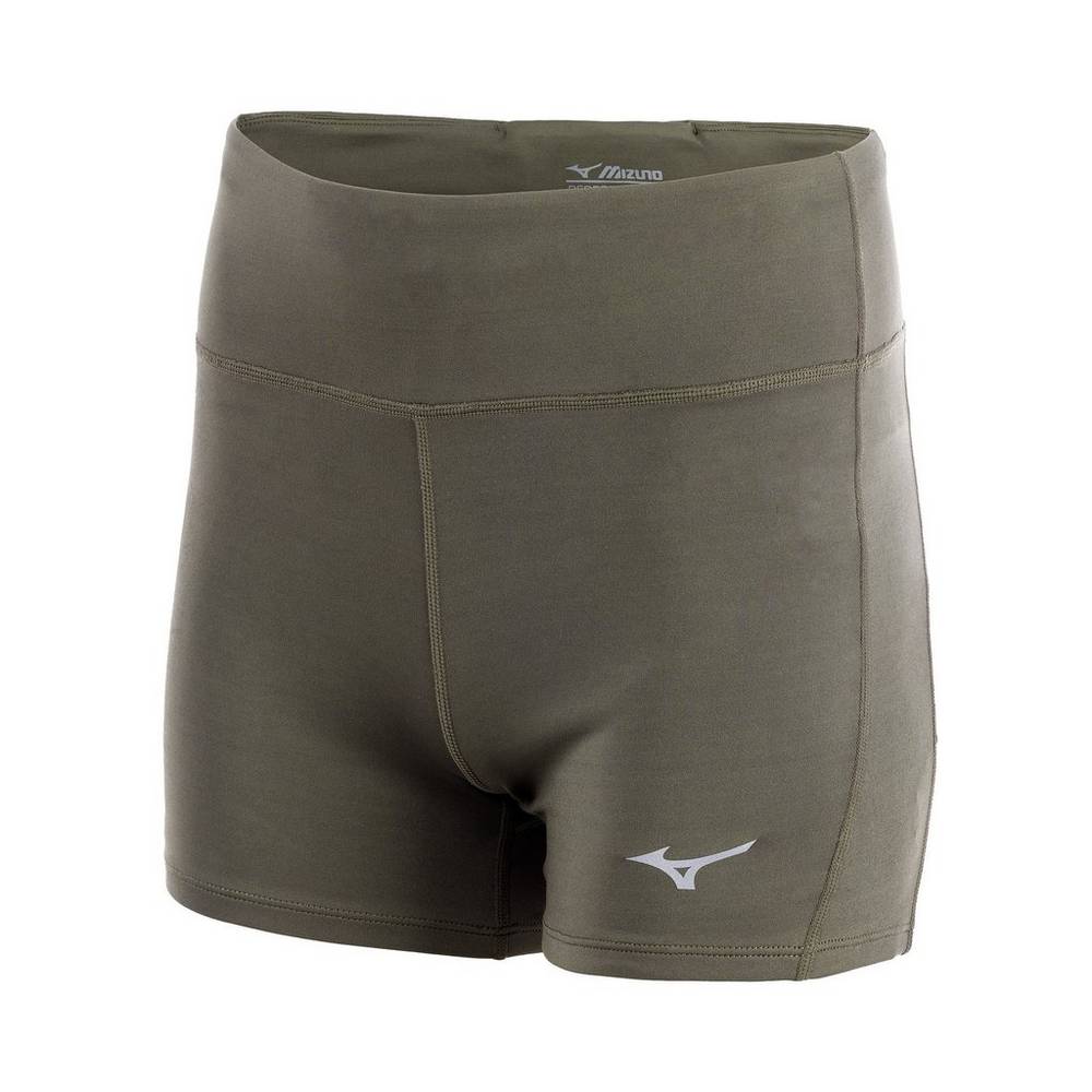 Leggings Mizuno Impulse Short - Mulher - Cinzentas - VRCOX5671